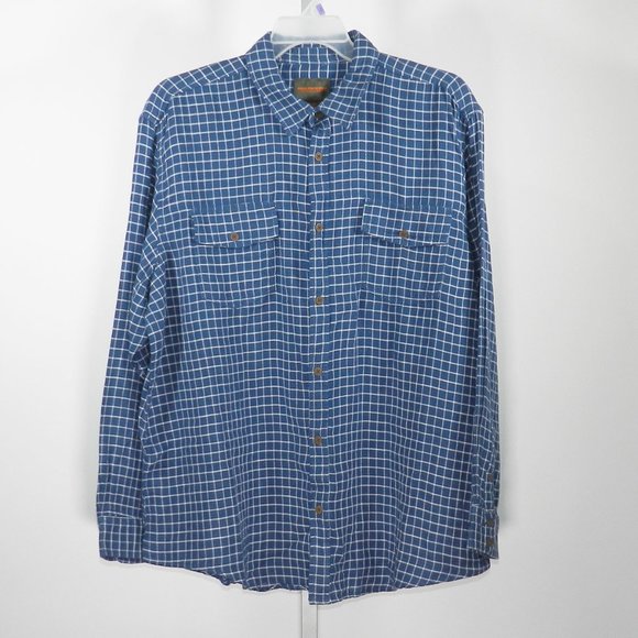 Northwest Territory Blue Checkered Shirt 2XL - Picture 1 of 11